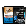 Sheba Select Slices Cat Food Pouches Fish in Gravy 12 x 85g