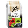 Sheba Fresh Cuisine Taste of Rome Wet Cat Food Pouches Mixed in Gravy 6 x 50g