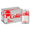Diet Coke 6 x 330ml PMP £2.99