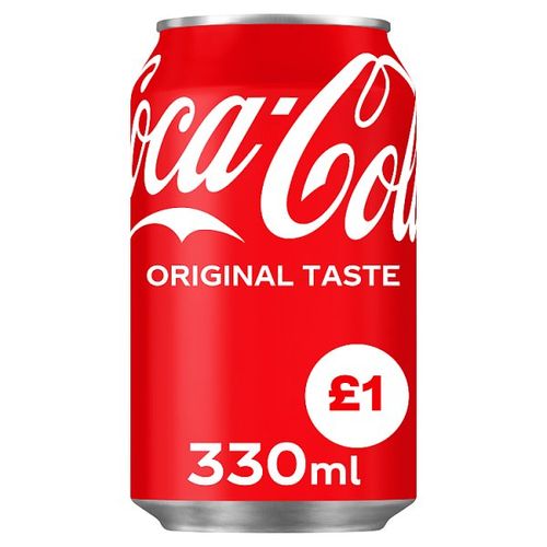 Coca Cola Orignal PM £1.00 330ml