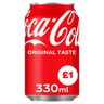 Coca Cola Orignal PM £1.00 330ml