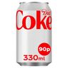 Coke Diet PM 90p 330ml