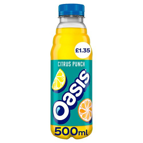 Oasis Summer Fruits Pm £1.35 500ml