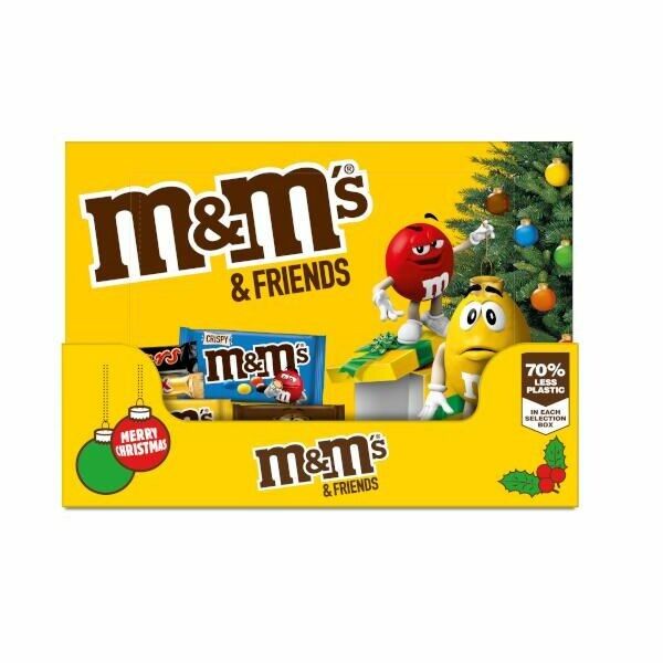 Buy M&M's Variety Selection Box, Mars Chocolate Hamper Gift Box with M&M  Chocolate, Peanut, Cri, Salted Caramel & Brownie