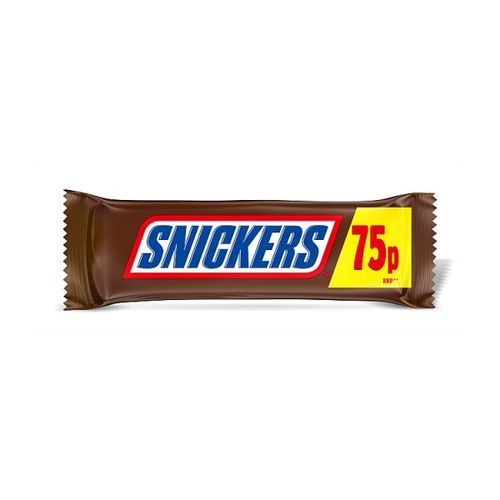 Snickers Standard Single Pm 75p 48g
