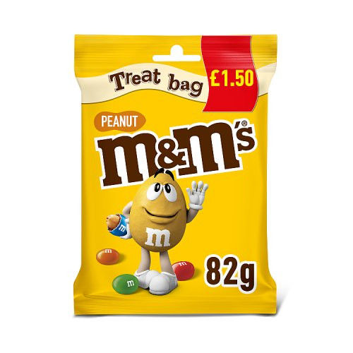 M&M's Peanut Treat Bag Pm £1.50 82g