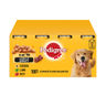 Pedigree Adult Wet Dog Food Tins Mixed in Gravy 12 x 400g