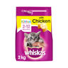 Whiskas Kitten Complete Dry Cat Food Biscuits Chicken 2kg