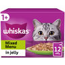 Whiskas 1 + Cat Pouches Mixed Menu in Jelly 12x85g