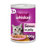 Whiskas Adult Wet Cat Food Tin Salmon In Jelly 400g