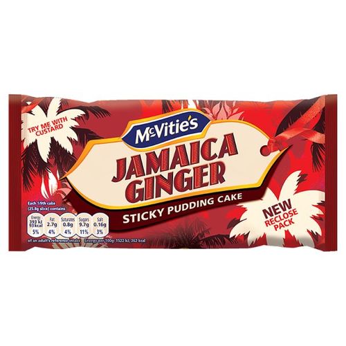 McVities Jamaica Ginger Bar Cake 232g