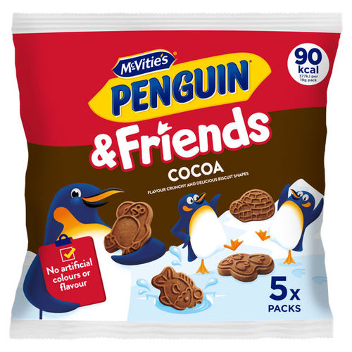 McVities Penguin & Friends Cocoa 5x20g