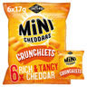 Jacob's Mini Cheddars Crunchlets Tangy Cheddar 6x17g