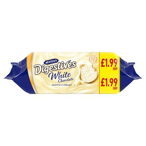 McVities White Chocolate Digestives Pm £1.99 232g