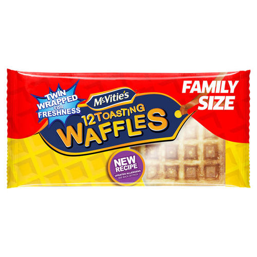 McVities Toasting Waffles 12 Pack  306.8g