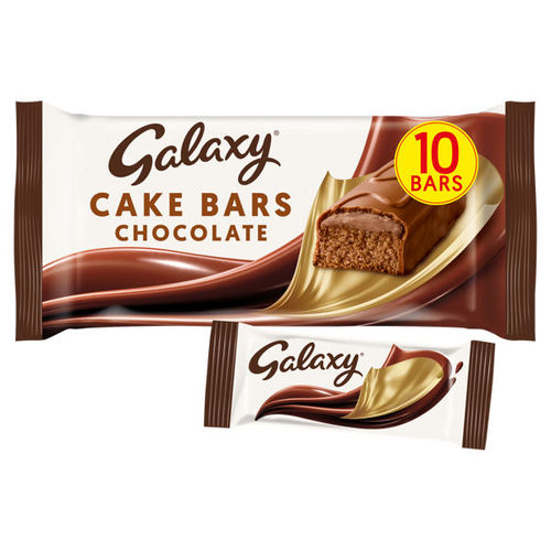 Galaxy Cake Bars 10 Pack 287.4g