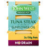 John West Tuna Sunflower Oil No Drain Fridge Pot 3x110G