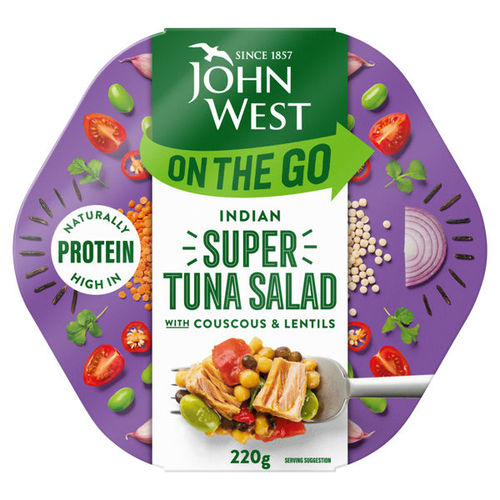 John West On the Go Indian Super Tuna Salad 220g