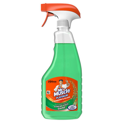 Mr Muscle Platinum Window and Glass Trigger 500ml - We Get Any Stock