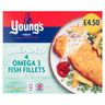 Young's Simply Breaded 4 Fish Fillets £4.50 400g