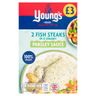 Young's 2 Fish Steaks in Parsley Sauce £3.00 280g