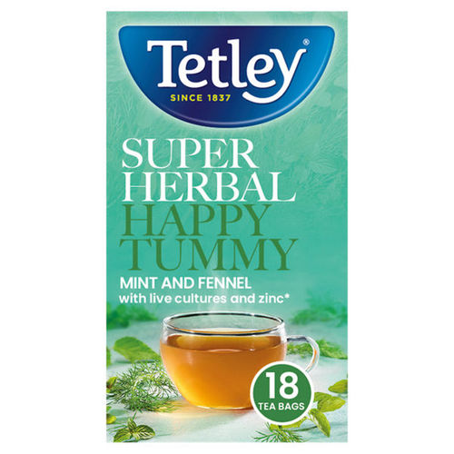 Tetley Super Herbal Mint & Fennel 18 Teabags