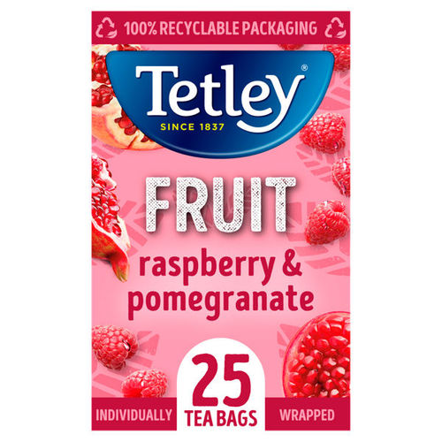 Tetley Raspberry Pomegranate 25s