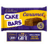 Cadbury Caramel Chocolate Cake Bars 5x25g