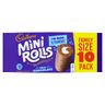 Cadbury Milk Chocolate Mini Rolls Cakes 10x26g