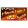 Plantastic 5 Millionaire Flapjacks Slices Choc & Caramel 5x31g