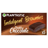 Plantastic 5 Indulgent Brownies Double Chocolate 5x30g