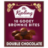 Mr Kipling Gooey Brownie Bites Double Chocolate 10x13g