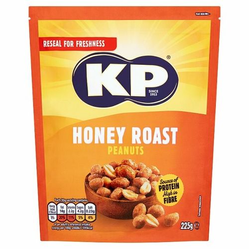 KP Honey Roast Peanuts 225g