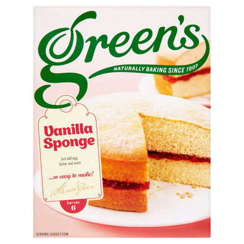 Greens Classic Vanilla Sponge 221g