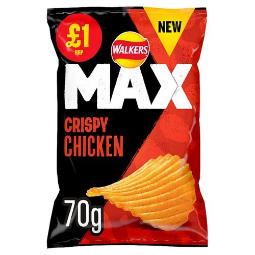 Walkers Max Crispy Chicken PM 1.00 70g