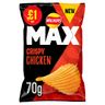 Walkers Max Crispy Chicken PM 1.00 70g