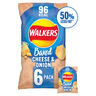 Walkers Baked Cheese & Onion 6X22g