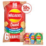 WALKERS Baked Variety Multipack Crisps 6 x 22g