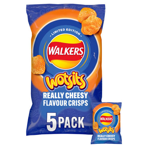 Walkers Wotsits Cheese Crisps 5x24g