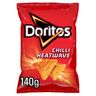 Doritos Chilli Heatwave Tortilla Chips Sharing Bag Crisps 140g