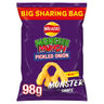 Walkers Monster Munch Pickled Onion Sharing Snacks 98g