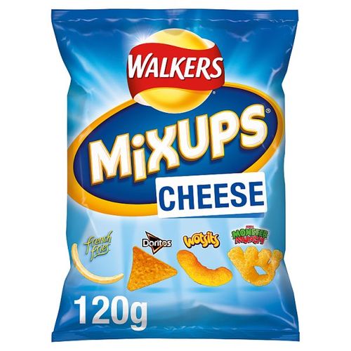 Walkers Mix Ups Cheese Sharing Snacks 120g