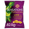 Walkers Sensations Lime & Coriander Chutney Sharing Poppadoms 82.5g