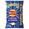 Walkers Cheese & Onion Crisps 175G