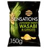 Walkers Sensations Wasabi & Ginger Crisps 150g