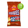 Walkers Squares Variety Multipack Snacks 12x22g