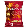 Walkers Sensations Peking Spare Rib Oriental Sharing Crackers 110g