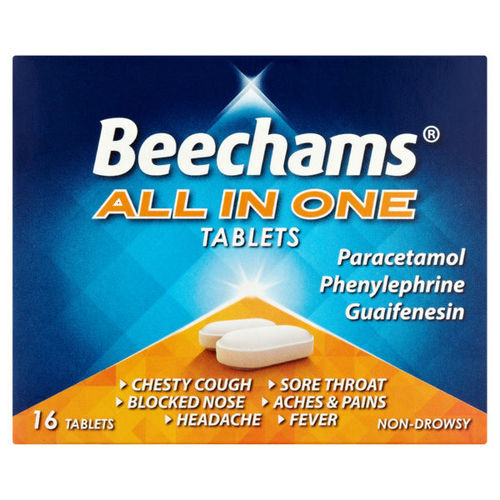 Beechams All In One 16 Tablets