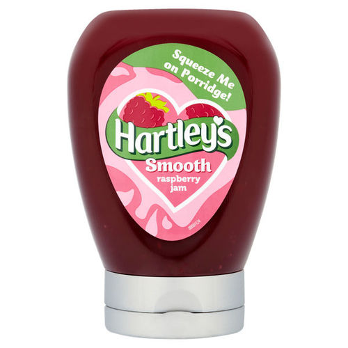 Hartleys Raspberry Smooth Squeezy Jam 340G