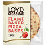 Loyd Grossman Flame Baked Pizza Base 2pk